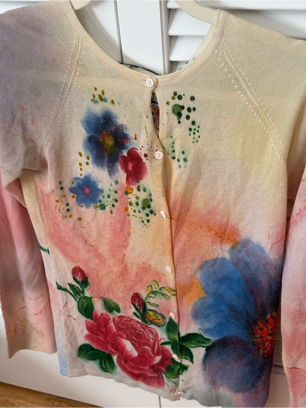 Ivko floral light weight cardigan